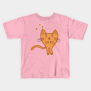 funny cat Kids T-Shirt